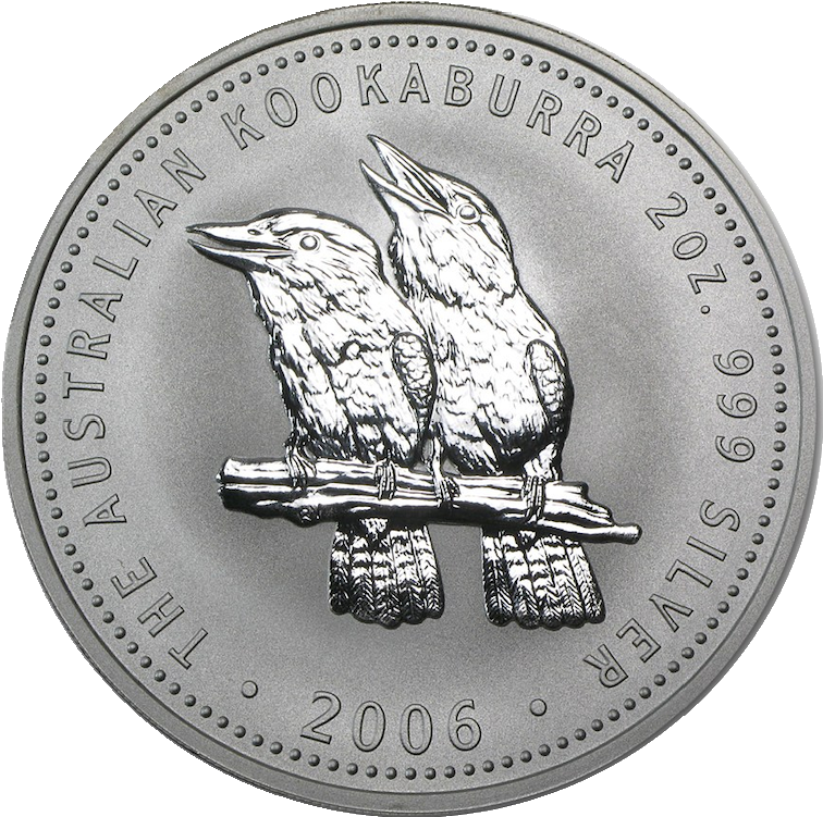 Kookaburra 1 Unze Silbermünze 2006 | differenzbesteuert