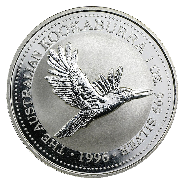Kookaburra 1 Unze Silbermünze 1996 | differenzbesteuert