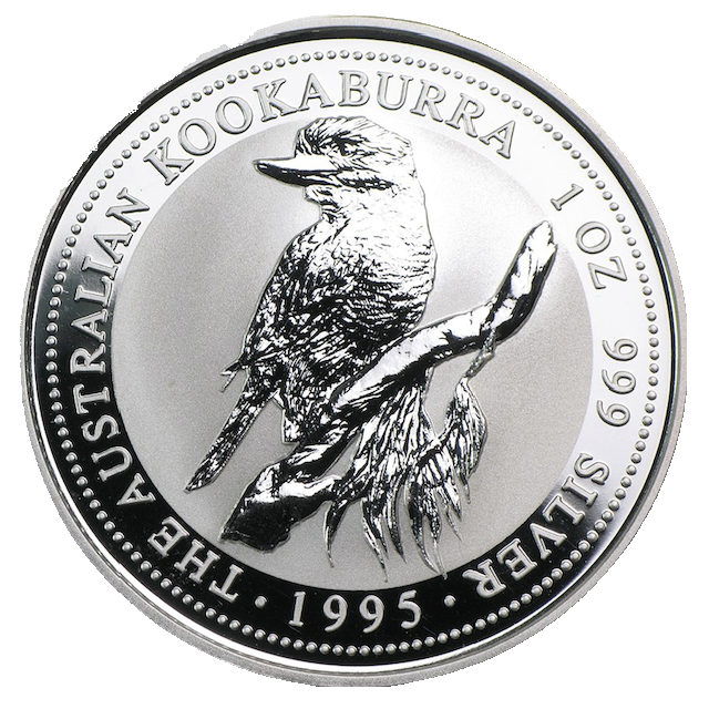 Kookaburra 1 Unze Silbermünze 1995 | differenzbesteuert