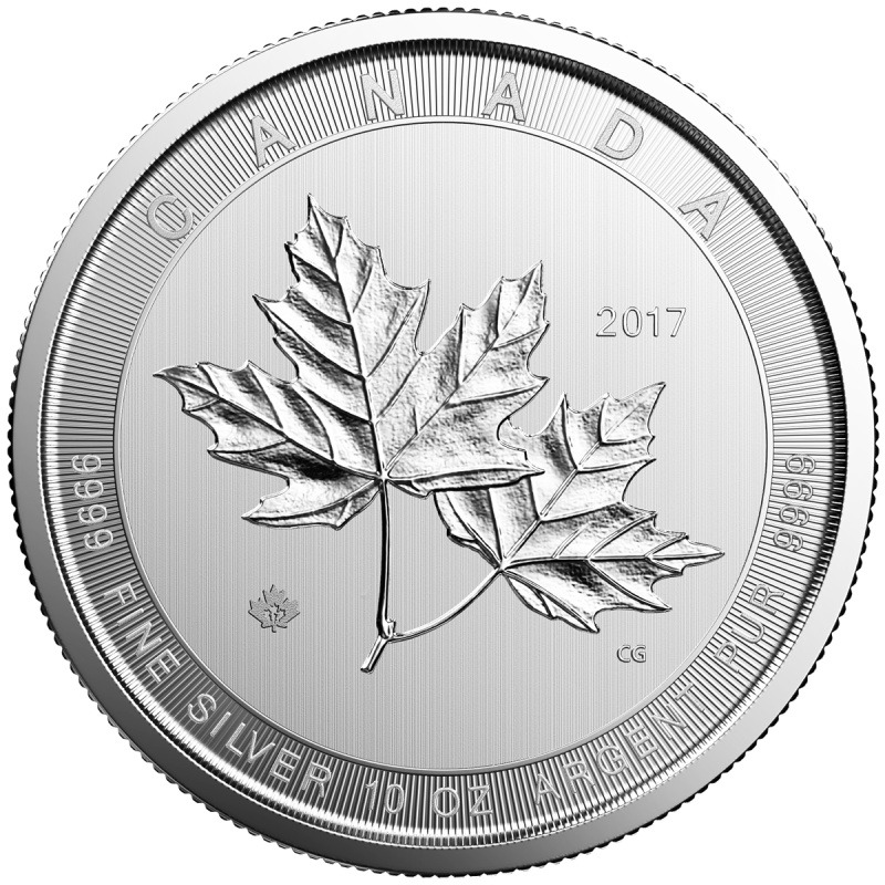 Maple Leaf 10 Unzen Silbermünze - verschiedene Jahre | differenzbesteuert
