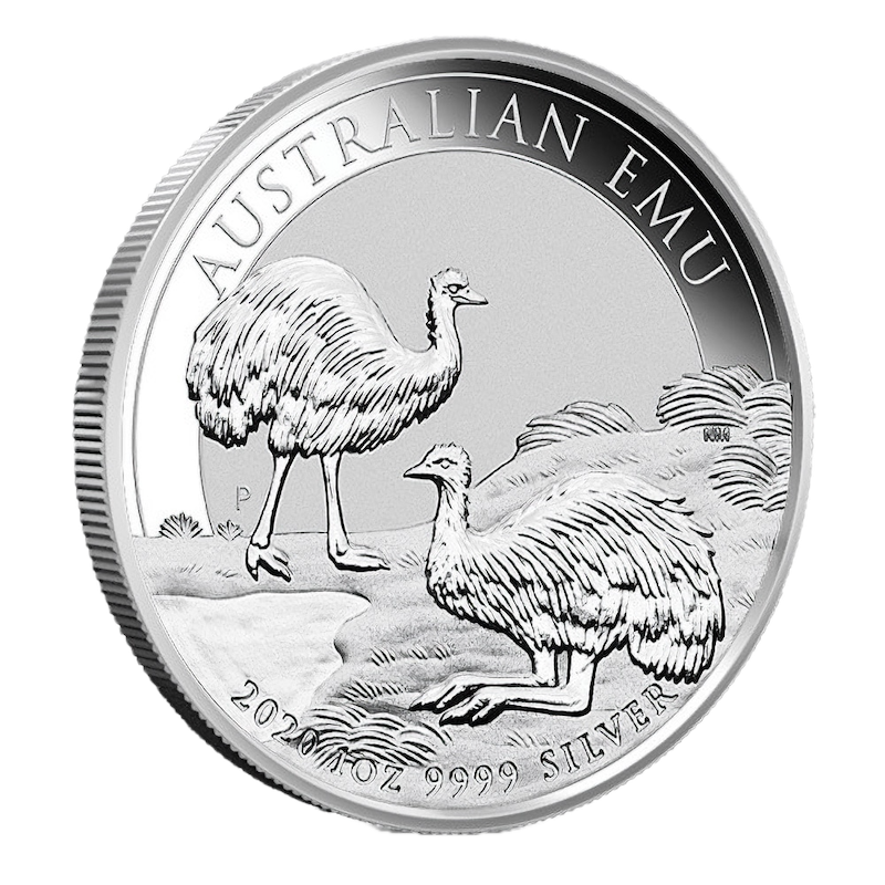 Australien Emu 1 Unze Silbermünze 2020 | differenzbesteuert