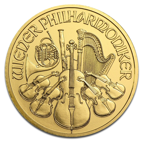 Wiener Philharmoniker 1/2oz Goldmünze 2015