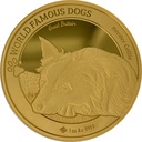 World Famous Dogs Border Collie 1 Unze Goldmünze 2025