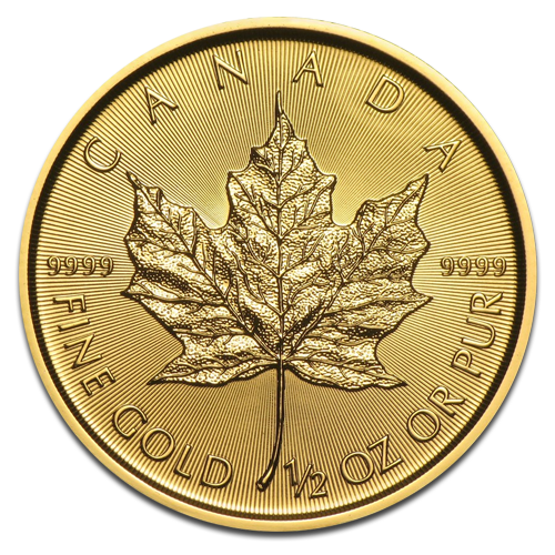 Maple Leaf 1/2oz Goldmünze 2015