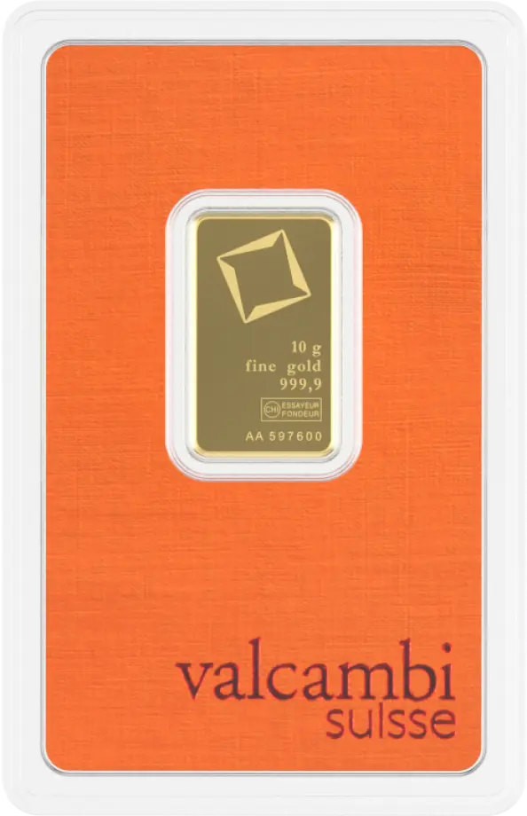 10 Gramm Goldbarren | Valcambi