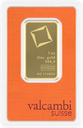 31,1 Gramm (1oz) Goldbarren | Valcambi
