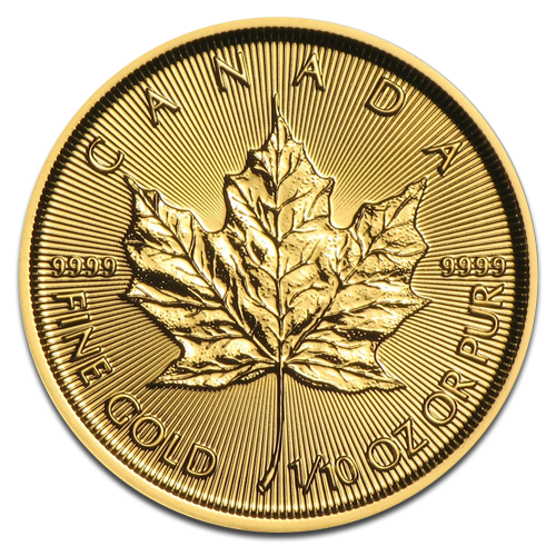 Maple Leaf 1/10oz Goldmünze 2015