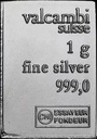 100 x 1g CombiBar® | Silber | Valcambi