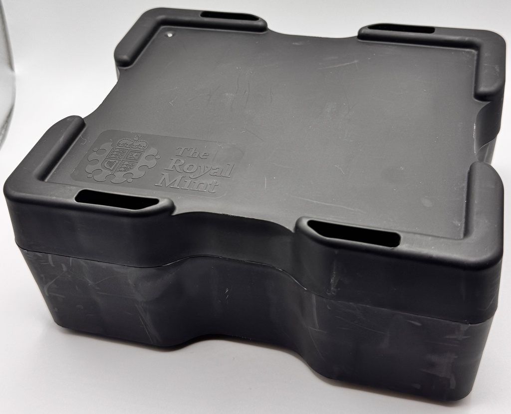 Original Masterbox "Royal Mint GB" - für 1/10 und 1/4 Silber - (leer)