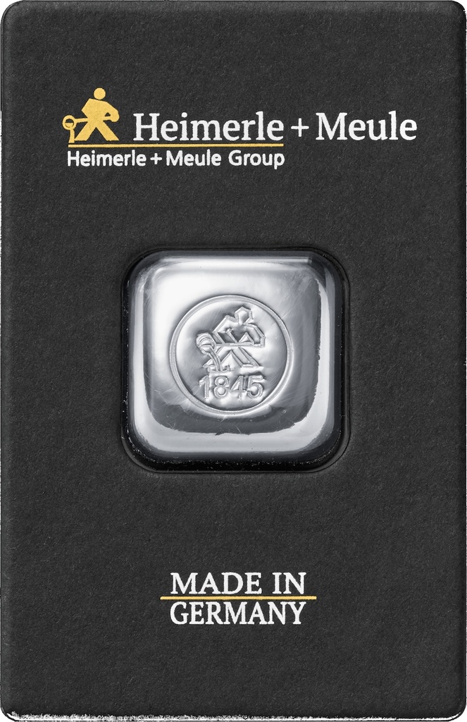 1 Unze Silberbarren | Heimerle + Meule