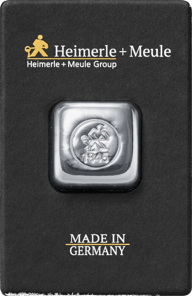 50 Gramm Silberbarren | Heimerle + Meule