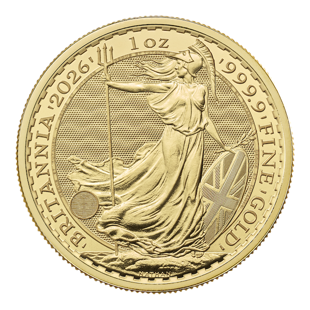 Britannia 1 Unze Goldmünze 2026