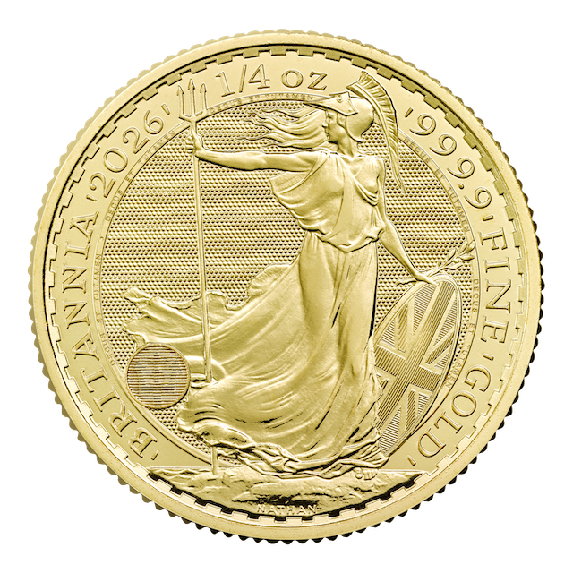 Britannia 1/4 Unze Goldmünze 2026