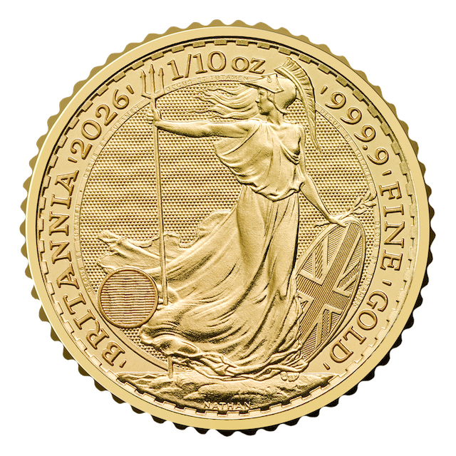 Britannia 1/10 Unze Goldmünze 2026