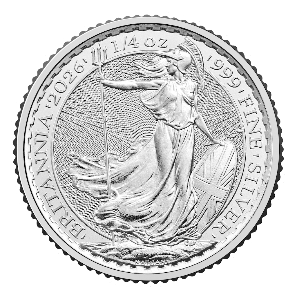 Britannia 1/4 Unze Silbermünze 2026 | differenzbesteuert