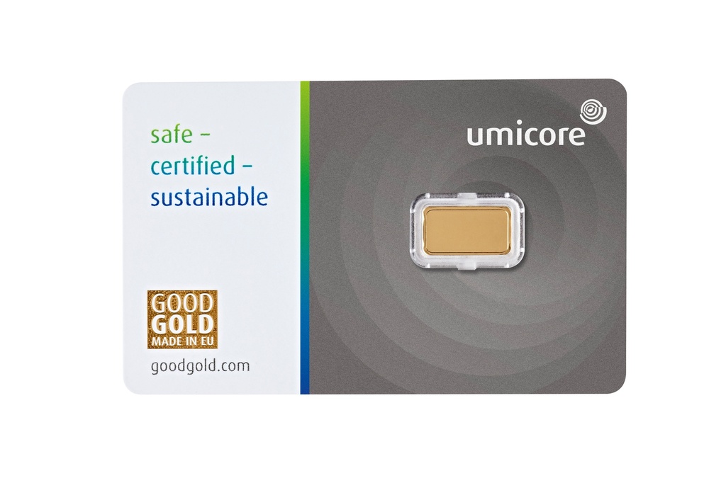 1 Gramm Goldbarren | Umicore