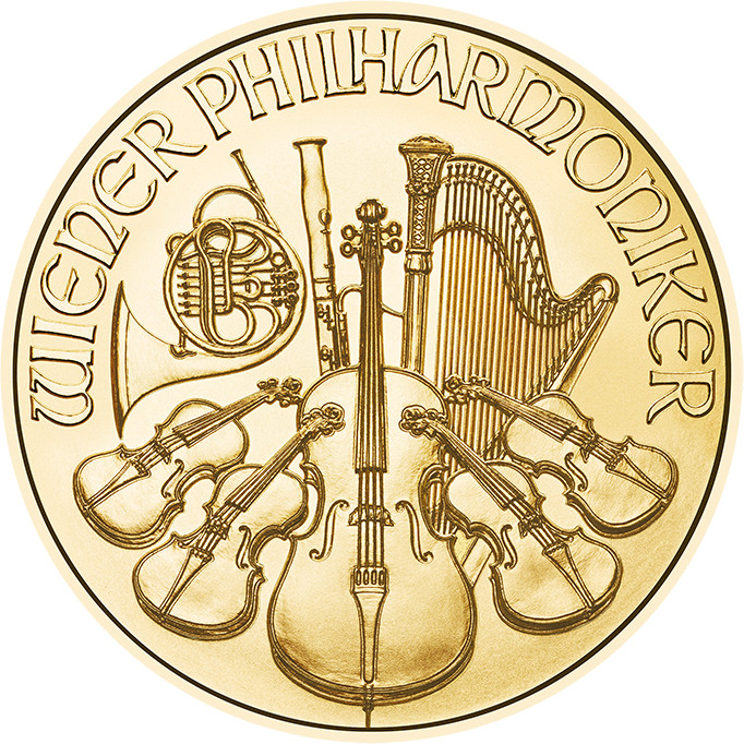Wiener Philharmoniker 1 Unze Goldmünze 2026