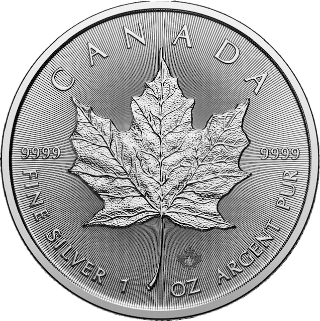 Maple Leaf 1 Unze Silbermünze 2026
