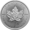 Maple Leaf 1 Unze Silbermünze 2026