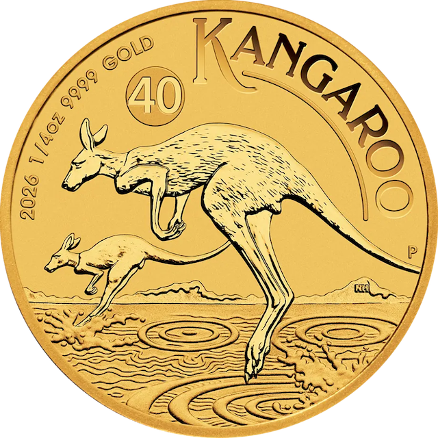 Känguru 1/4 Unze Goldmünze 2026