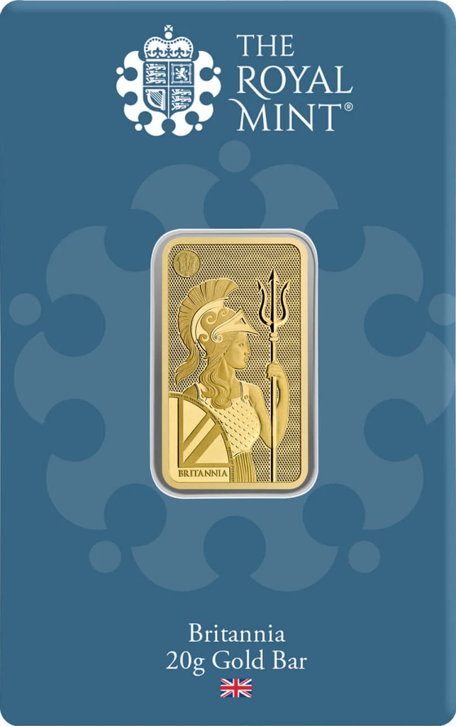 20 Gramm Goldbarren | The Royal Mint - Britannia