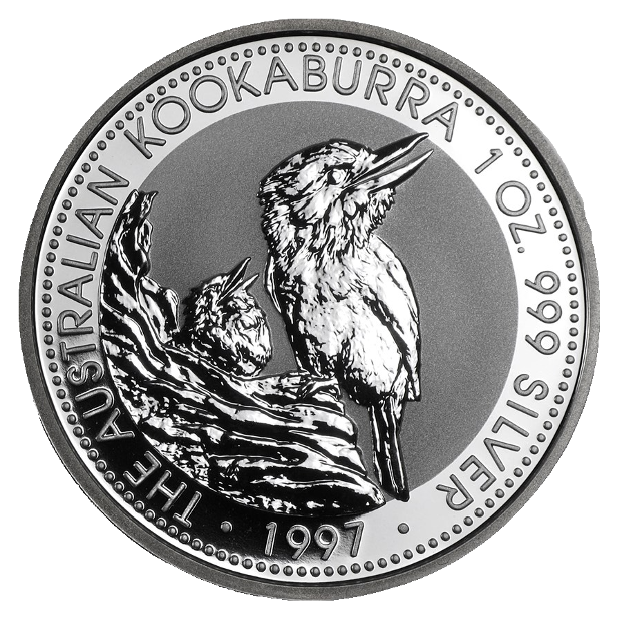 Kookaburra 1 Kilo Silbermünze 1997 | differenzbesteuert