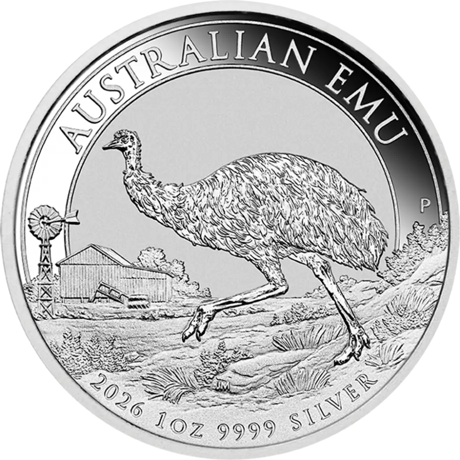 Australien Emu 1 Unze Silbermünze 2026
