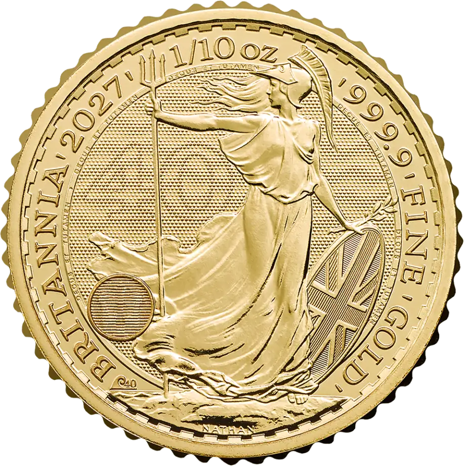 Britannia 1/10 Unze Goldmünze 2027