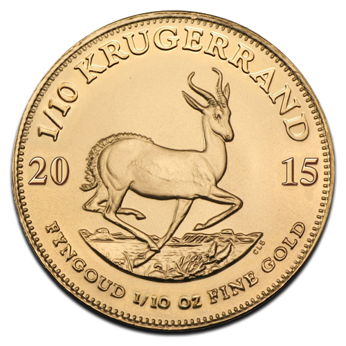 Krügerrand 1/10oz Goldmünze 2015