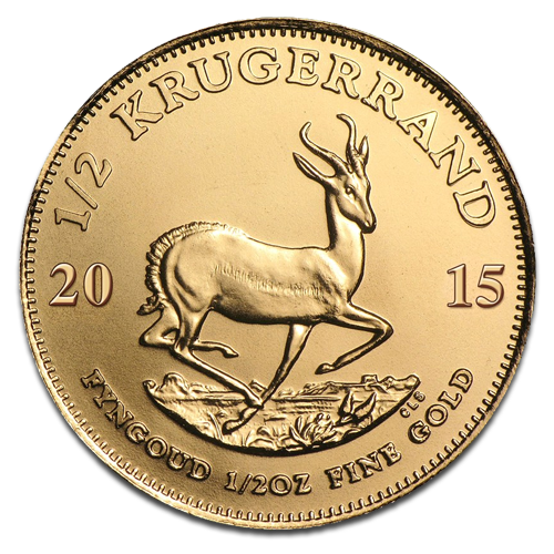 Krügerrand 1/2oz Goldmünze 2015