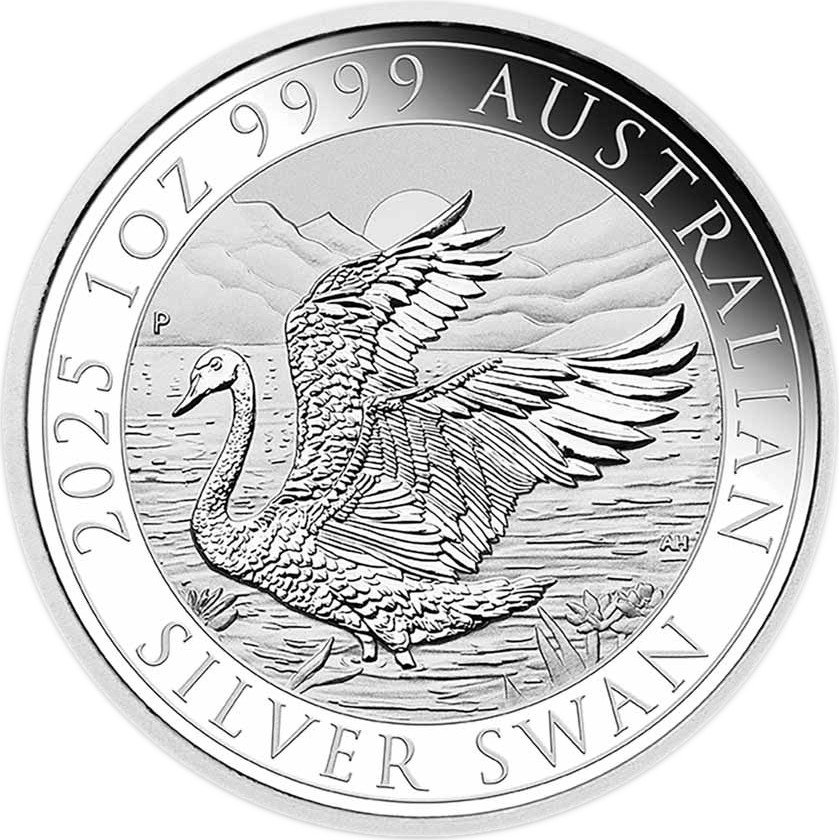 Australien Schwan 1 Unze Silbermünze 2025 | differenzbesteuert