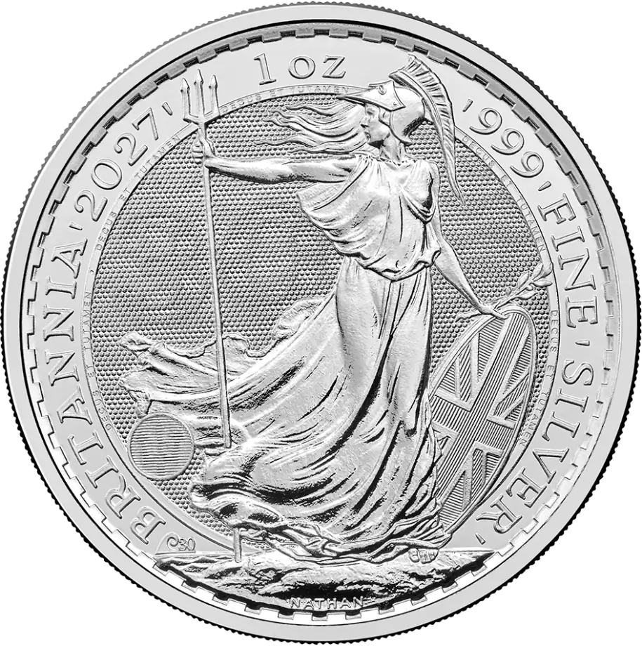 Britannia 1 Unze Silbermünze 2027