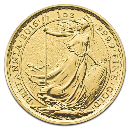 Britannia 1oz Goldmünze 2016
