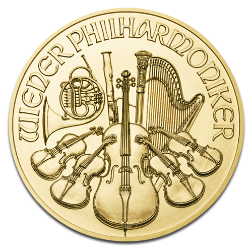 Wiener Philharmoniker 1/10oz Goldmünze 2016