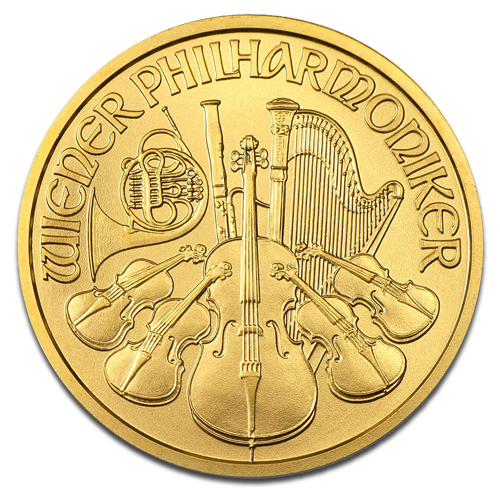Wiener Philharmoniker 1/2 Unze Goldmünze | verschiedene Jahre
