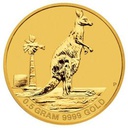 Australisches Känguru, Mini Roo, Goldmünze, Blister, 0,5 Gramm