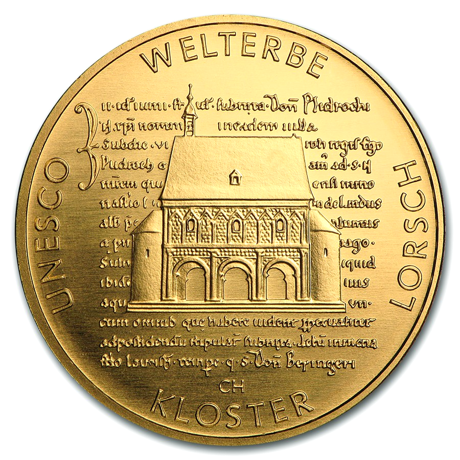 100 Euro Kloster Lorsch 1/2oz Goldmünze 2014 | Deutschland