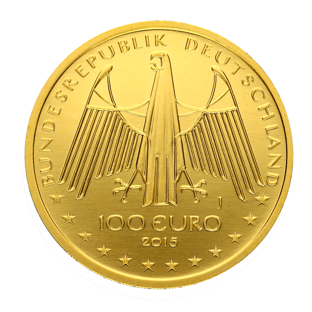 100 Euro Oberes Mittelrheintal 1/2oz Goldmünze 2015 | Deutschland