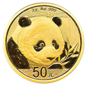 China Panda 3g Goldmünze 2018
