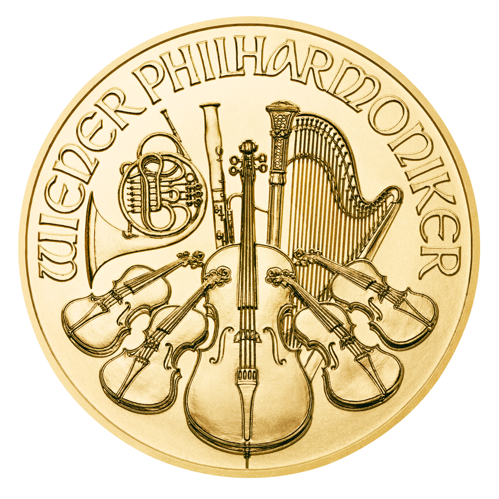 Wiener Philharmoniker 1/4 oz Goldmünze 2018