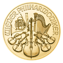 Wiener Philharmoniker 1/4 oz Goldmünze 2018