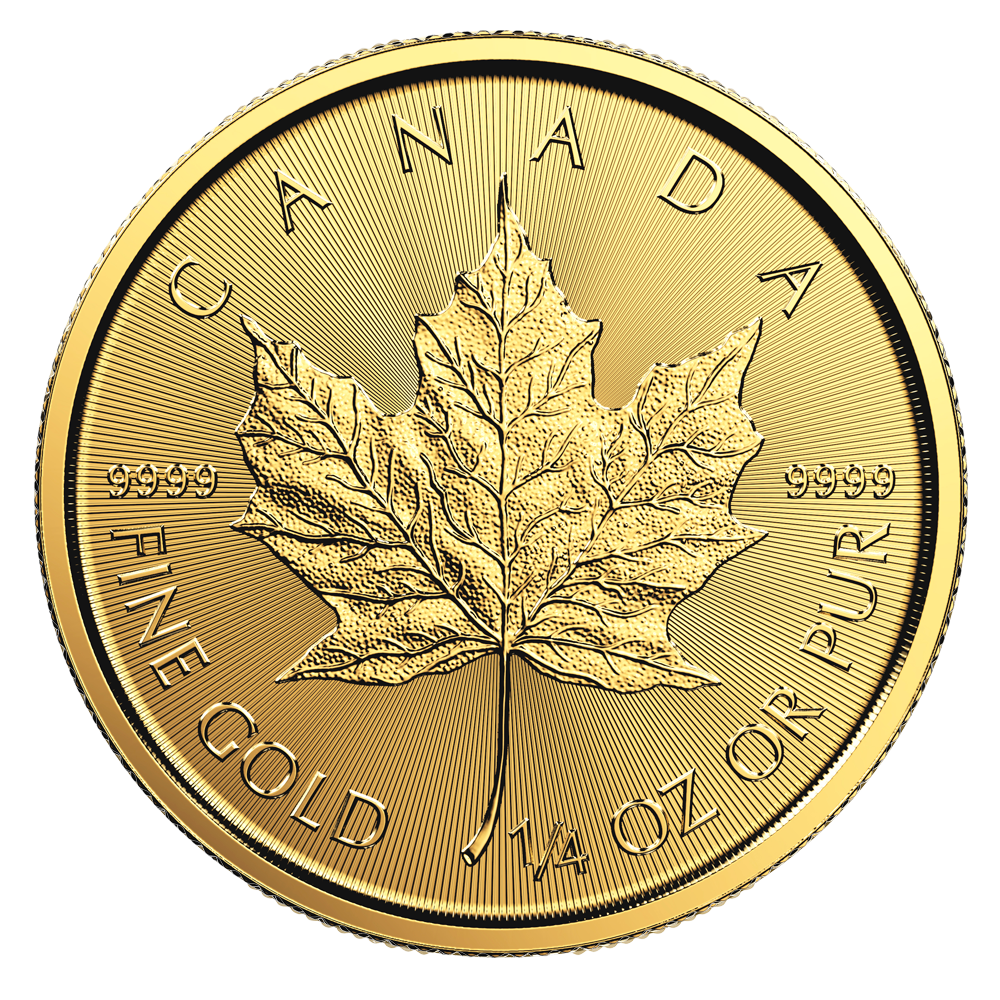 Maple Leaf 1/4oz Goldmünze 2018