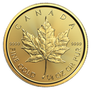 Maple Leaf 1/4oz Goldmünze 2018