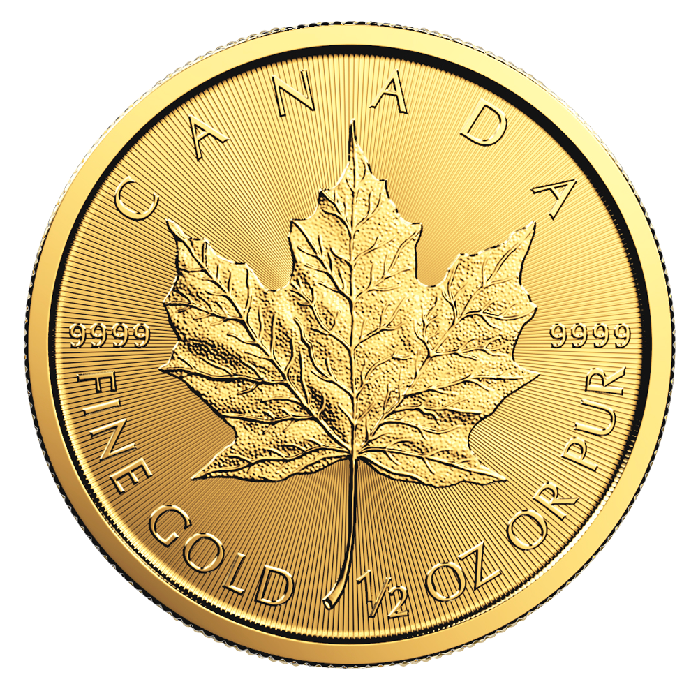 Maple Leaf 1/2oz Goldmünze 2018