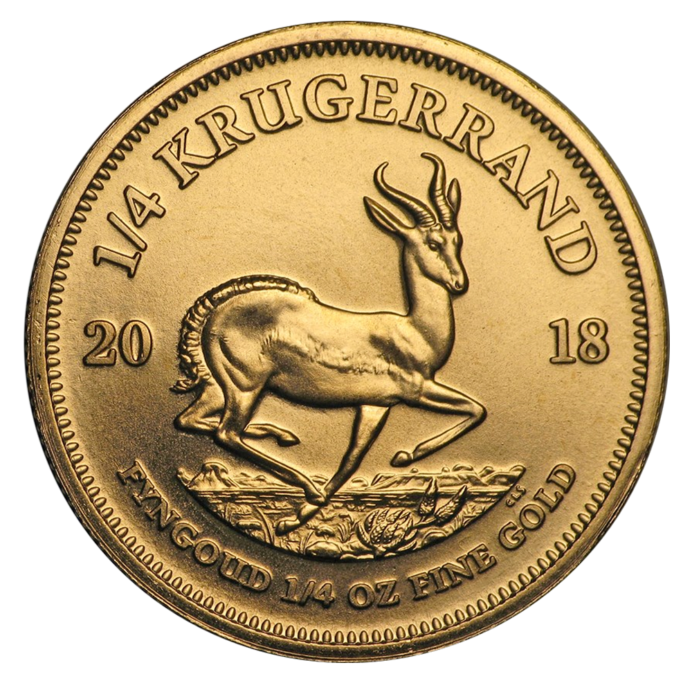 Krügerrand 1/4oz Goldmünze 2018