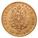 10 Mark König Karl Goldmünze | 1864-1891