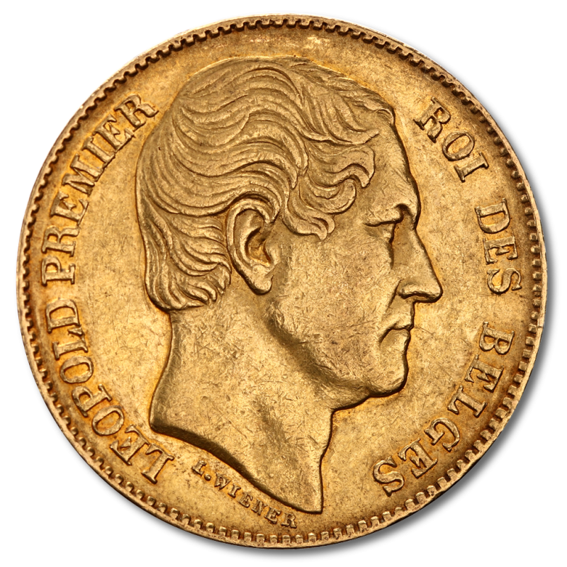 20 Franken Leopold I Goldmünze | 1831-1865 | Belgien