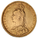 1 Pfund Sovereign Victoria Krone Goldmünze | 1887-1893
