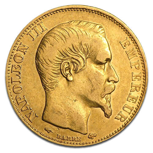 20 Franken Napoleon III.  Goldmünze | 1852-1870 | Frankreich