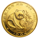 China Panda 1oz Goldmünze 1988